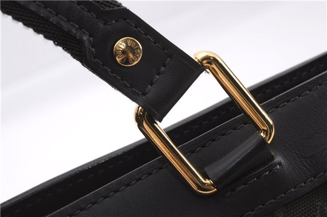 Authentic Louis Vuitton Monogram Mini Lucille PM Hand Bag Khaki M92682 LV 9462E