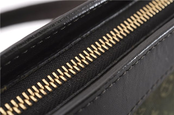 Authentic Louis Vuitton Monogram Mini Lucille PM Hand Bag Khaki M92682 LV 9462E