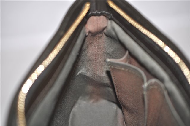 Authentic Louis Vuitton Monogram Mini Lucille PM Hand Bag Khaki M92682 LV 9462E