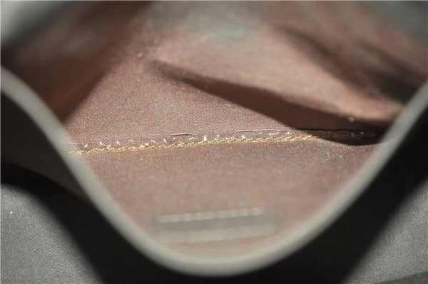 Authentic Louis Vuitton Monogram Mini Lucille PM Hand Bag Khaki M92682 LV 9462E