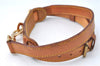 Authentic Louis Vuitton Leather Shoulder Strap Beige 36.4-43.9" LV 9463B