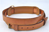 Authentic Louis Vuitton Leather Shoulder Strap Beige 36.4-43.9" LV 9463B