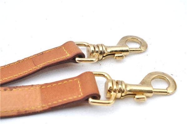 Authentic Louis Vuitton Leather Shoulder Strap Beige 36.4-43.9" LV 9463B