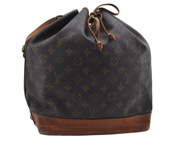Authentic Louis Vuitton Monogram Noe Shoulder Bag M42224 LV 9463D