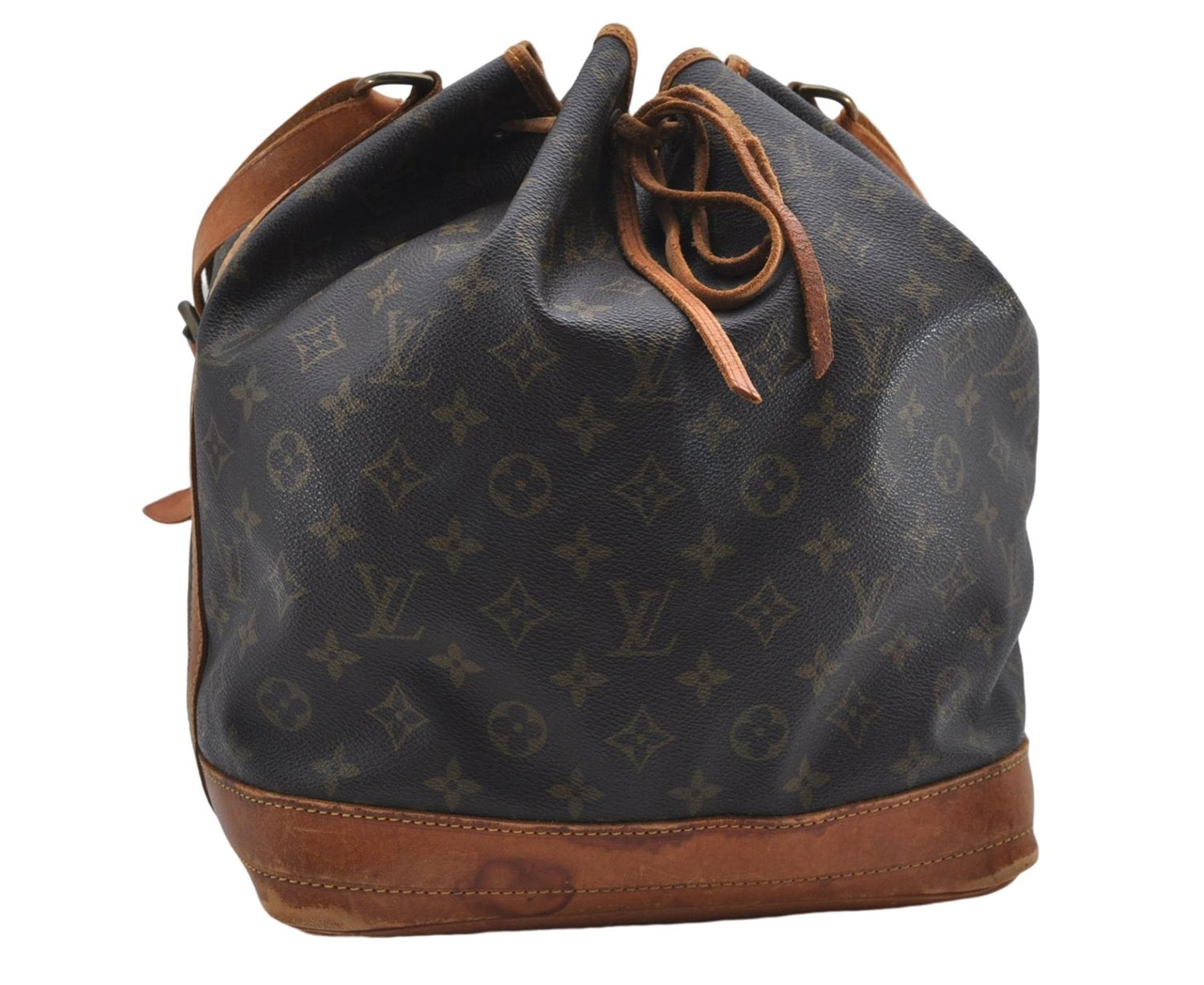 Authentic Louis Vuitton Monogram Noe Shoulder Bag M42224 LV 9464D