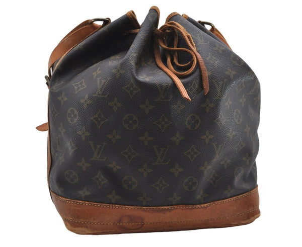 Authentic Louis Vuitton Monogram Noe Shoulder Bag M42224 LV 9464D