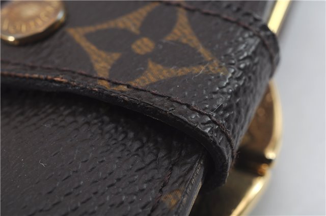 Auth Louis Vuitton Monogram Porte Monnaie Billets Viennois M61663 Wallet 9468C