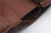 Auth Louis Vuitton Monogram Porte Monnaie Billets Viennois M61663 Wallet 9468C