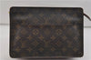 Authentic Louis Vuitton Monogram Pochette Homme Clutch Hand Bag M51795 LV 9468D