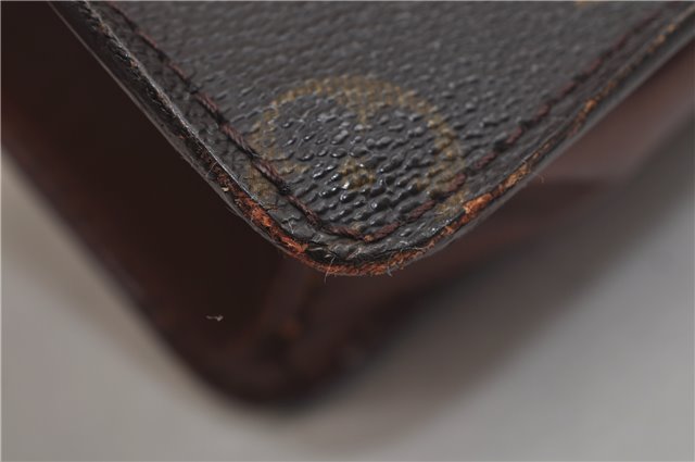 Authentic Louis Vuitton Monogram Pochette Homme Clutch Hand Bag M51795 LV 9468D