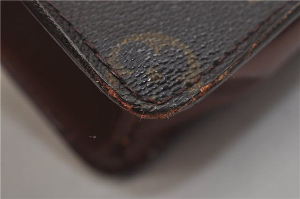 Authentic Louis Vuitton Monogram Pochette Homme Clutch Hand Bag M51795 LV 9468D