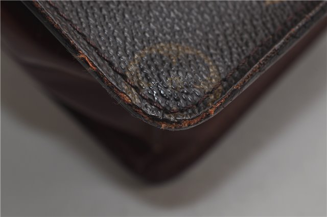 Authentic Louis Vuitton Monogram Pochette Homme Clutch Hand Bag M51795 LV 9468D