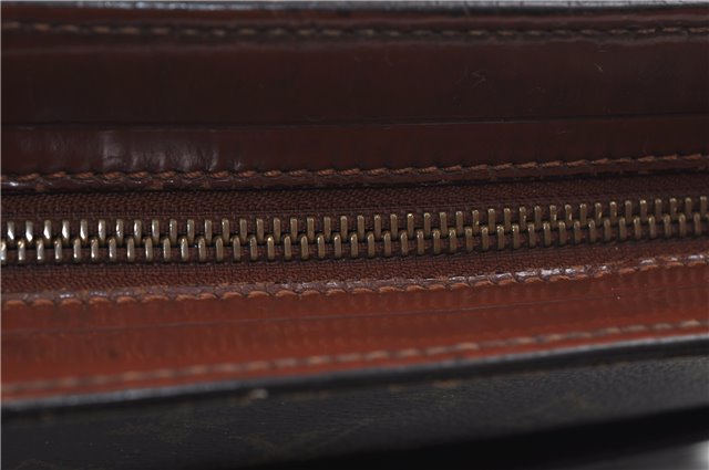 Authentic Louis Vuitton Monogram Pochette Homme Clutch Hand Bag M51795 LV 9468D