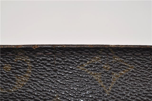 Authentic Louis Vuitton Monogram Pochette Homme Clutch Hand Bag M51795 LV 9468D