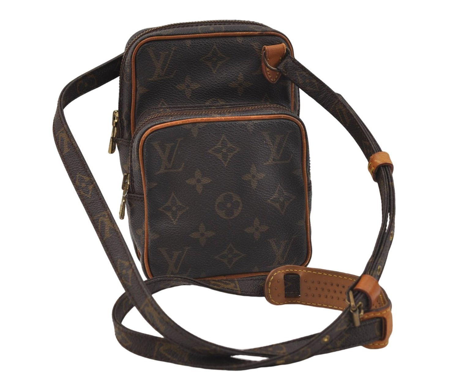 Auth Louis Vuitton Monogram Mini Amazone Shoulder Cross Body Bag M45238 LV 9469D