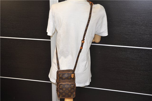 Auth Louis Vuitton Monogram Mini Amazone Shoulder Cross Body Bag M45238 LV 9470D