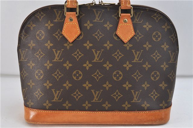 Authentic Louis Vuitton Monogram Alma Hand Bag M51130 LV 9472C