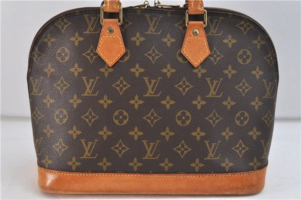 Authentic Louis Vuitton Monogram Alma Hand Bag M51130 LV 9472C