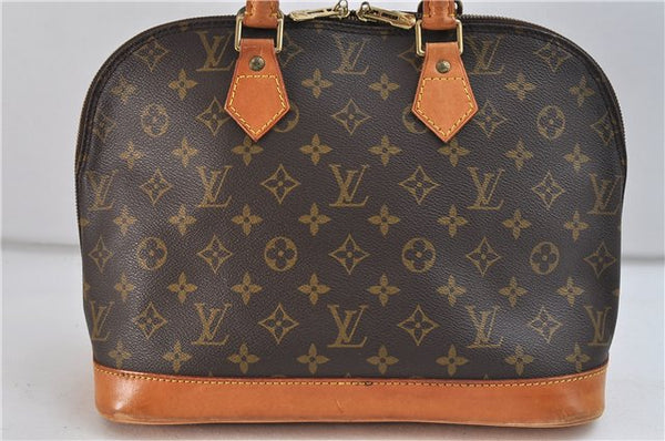Authentic Louis Vuitton Monogram Alma Hand Bag M51130 LV 9472C