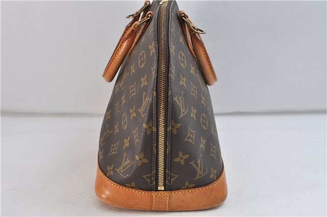 Authentic Louis Vuitton Monogram Alma Hand Bag M51130 LV 9472C