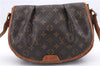 Auth Louis Vuitton Monogram Menilmontant PM Shoulder Cross Bag M40474 LV 9473D