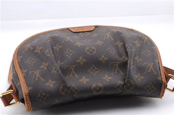 Auth Louis Vuitton Monogram Menilmontant PM Shoulder Cross Bag M40474 LV 9473D