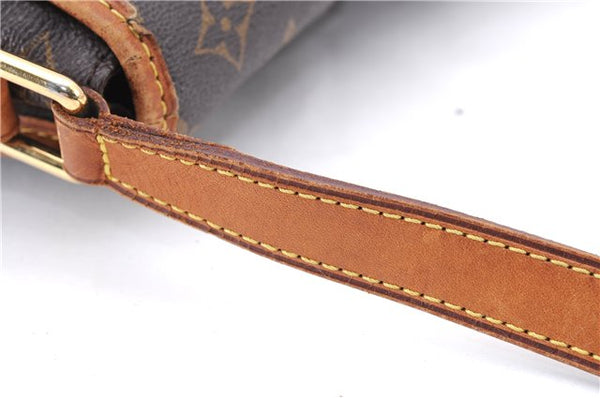 Auth Louis Vuitton Monogram Menilmontant PM Shoulder Cross Bag M40474 LV 9473D