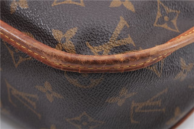 Auth Louis Vuitton Monogram Menilmontant PM Shoulder Cross Bag M40474 LV 9473D