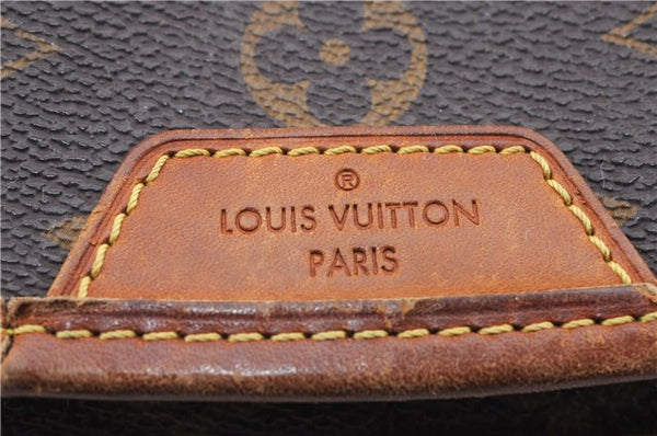 Auth Louis Vuitton Monogram Menilmontant PM Shoulder Cross Bag M40474 LV 9473D