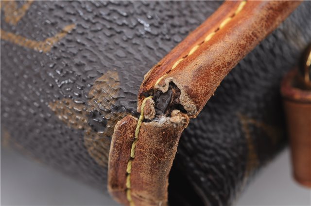 Auth Louis Vuitton Monogram Menilmontant PM Shoulder Cross Bag M40474 LV 9473D