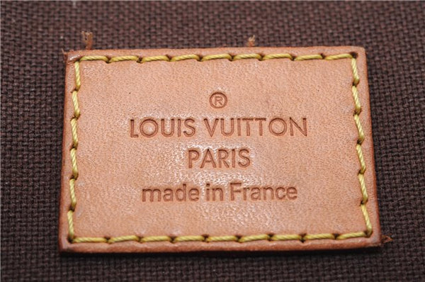 Auth Louis Vuitton Monogram Menilmontant PM Shoulder Cross Bag M40474 LV 9473D