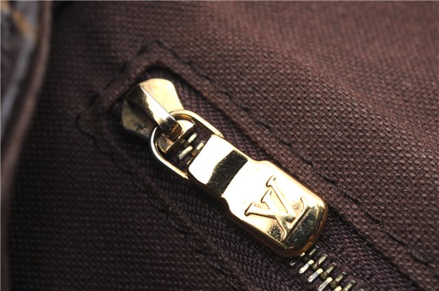 Auth Louis Vuitton Monogram Menilmontant PM Shoulder Cross Bag M40474 LV 9473D