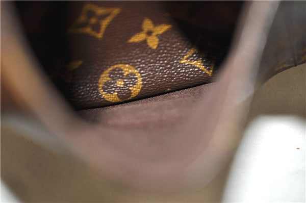 Auth Louis Vuitton Monogram Menilmontant PM Shoulder Cross Bag M40474 LV 9473D