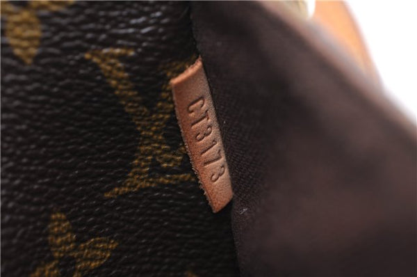 Auth Louis Vuitton Monogram Menilmontant PM Shoulder Cross Bag M40474 LV 9473D