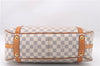 Authentic Louis Vuitton Damier Azur Stresa PM Shoulder Bag N42220 LV 9473E