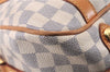 Authentic Louis Vuitton Damier Azur Stresa PM Shoulder Bag N42220 LV 9473E