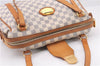 Authentic Louis Vuitton Damier Azur Stresa PM Shoulder Bag N42220 LV 9473E