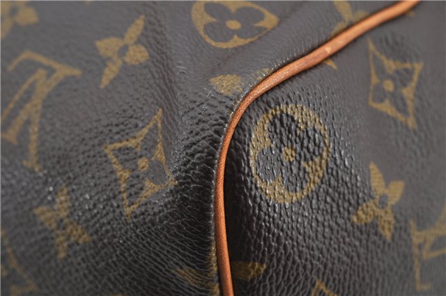 Authentic Louis Vuitton Monogram Speedy 35 Hand Boston Bag M41524 LV 9474F