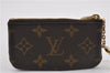 Authentic Louis Vuitton Monogram Pochette Cles Coin Purse Case M62650 LV 9476F