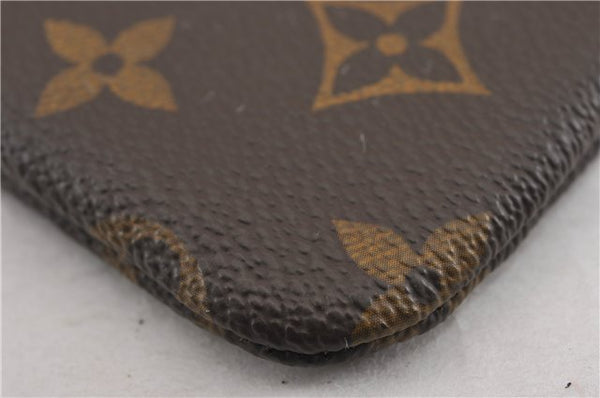 Authentic Louis Vuitton Monogram Pochette Cles Coin Purse Case M62650 LV 9476F