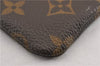 Authentic Louis Vuitton Monogram Pochette Cles Coin Purse Case M62650 LV 9476F