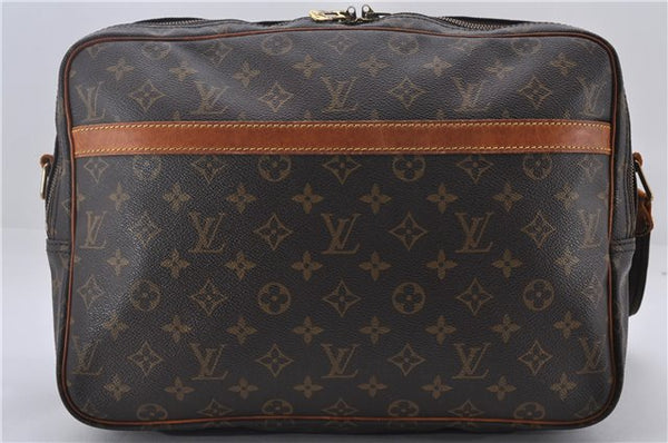 Auth Louis Vuitton Monogram Reporter GM Shoulder Cross Body Bag M45252 LV 9477D