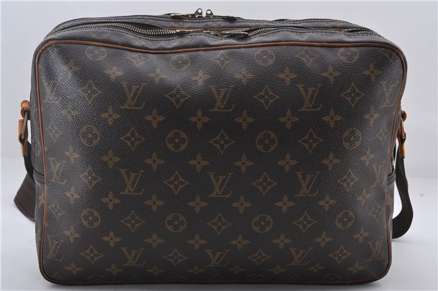 Auth Louis Vuitton Monogram Reporter GM Shoulder Cross Body Bag M45252 LV 9477D