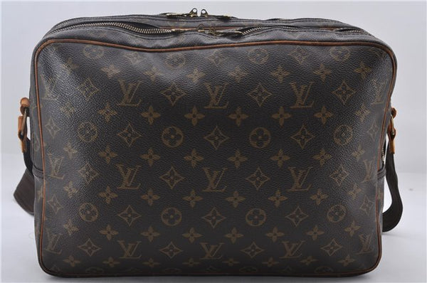 Auth Louis Vuitton Monogram Reporter GM Shoulder Cross Body Bag M45252 LV 9477D