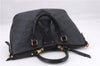 Authentic Louis Vuitton Monogram Empreinte Mazarine PM 2Way Hand Bag Black 9480E