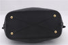 Authentic Louis Vuitton Monogram Empreinte Mazarine PM 2Way Hand Bag Black 9480E