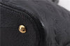 Authentic Louis Vuitton Monogram Empreinte Mazarine PM 2Way Hand Bag Black 9480E