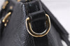 Authentic Louis Vuitton Monogram Empreinte Mazarine PM 2Way Hand Bag Black 9480E