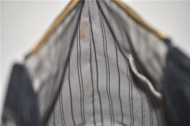 Authentic Louis Vuitton Monogram Empreinte Mazarine PM 2Way Hand Bag Black 9480E