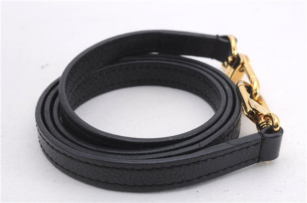 Authentic Louis Vuitton Monogram Empreinte Mazarine PM 2Way Hand Bag Black 9480E